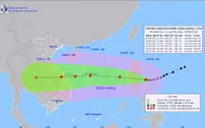Tin bão gần biển Đông - cơn bão Noru
