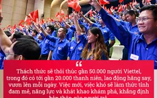 Chủ tịch Tập đoàn Viettel: Đừng chọn cách sống an nhàn khi còn trẻ