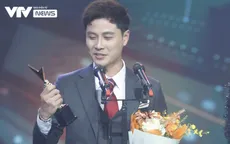 Thanh Sơn thắng giải Diễn viên nam ấn tượng của VTV Awards 2022: "Tôi đã nhiều lần mơ cầm chiếc cup này"