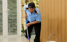 Tiểu Bảo Quốc vào vai bảo vệ, chăm chỉ kiếm tiền nuôi con trong Tôi là sếp