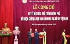 Công bố quyết định bổ nhiệm Chủ tịch Viện Hàn lâm Khoa học xã hội Việt Nam