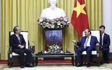 Chủ tịch nước Nguyễn Xuân Phúc tiếp Thống đốc tỉnh Niigata (Nhật Bản)