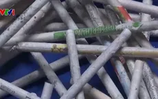 Biến báo đã qua sử dụng thành bút chì