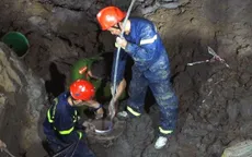 Toàn cảnh giải cứu bé trai lọt trụ bê tông sâu 35m ở Đồng Tháp