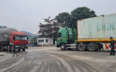 Lào Cai thông quan chuyến hàng đầu năm 2023