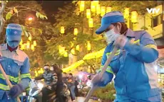 Những người thầm lặng làm đẹp Thủ đô ngày Tết