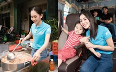 Tiểu Vy tặng công nhân vé xe, Mai Phương tự tay nấu ăn cho bệnh nhân nghèo