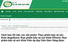Cảnh báo 3 sản phẩm thực phẩm bảo vệ sức khoẻ vi phạm quảng cáo