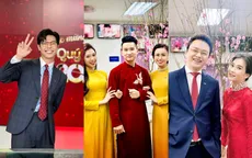 Không khí rộn ràng trên các trường quay VTV ngày đầu năm mới