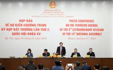 Kỳ họp bất thường lần thứ 2 của Quốc hội dự kiến phê chuẩn đề nghị miễn nhiệm, bổ nhiệm cán bộ
