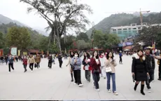 Du lịch Vĩnh Phúc hút khách những ngày đầu Xuân