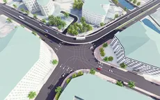 Tiếp tục phân luồng phục vụ thi công cầu vượt chữ C tại nút giao Chùa Bộc - Phạm Ngọc Thạch