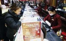 Giá vàng giảm sâu cuối ngày vía Thần Tài