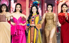 Dàn Hoa hậu, Á hậu đọ sắc tại show thời trang chào năm mới 2023