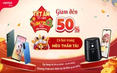 Chào xuân Quý Mão: Viettel Store ưu đãi tới 50%, cơ hội trúng Mèo thần tài