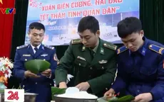 Tết hải đảo: Cảnh sát biển đồng hành cùng ngư dân