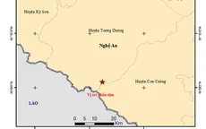 Lại xảy ra động đất ở Nghệ An