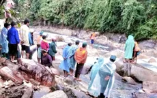 Một học sinh lớp 3 trượt chân ngã xuống suối mất tích