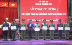 Điện Biên: Khen thưởng các lực lượng triệt phá đường dây ma túy từ Lào về Việt Nam