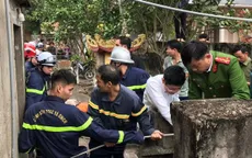 Người đàn ông rơi xuống giếng sâu 25m ở Hà Nội