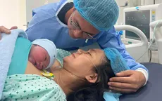 Á hậu Mâu Thủy đón thiên thần nhỏ