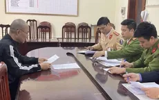 Tài xế say rượu, chống đối CSGT bị phạt 35 triệu đồng