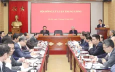 Thường trực Ban Bí thư Võ Văn Thưởng làm việc với Hội đồng Lý luận Trung ương