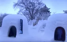 Lễ hội lều tuyết Yokote trở lại sau ba năm đại dịch