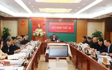 Thông cáo báo chí Kỳ họp thứ 26 của Ủy ban Kiểm tra Trung ương