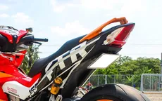 Phạt tiền 800.000-1.000.000 xe máy điện, motor "độ" biển kiểu đút gầm, vểnh cao
