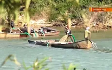 Tái diễn khai thác cát trái phép trên sông Cái (Khánh Hòa)