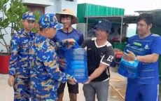 Tiếp tế cho 152 tàu cá trên vùng biển Trường Sa