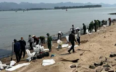 Dầu tràn dài 300m trên vùng biển Cát Hải (Hải Phòng)