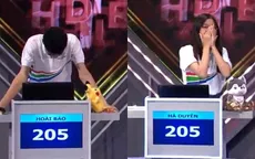 Đường lên đỉnh Olympia 23: Nữ sinh Hà Nội bằng điểm nam sinh Bình Định phút áp chót, cuộc Về đích cực gay cấn