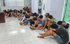 Bắt giữ 46 thanh thiếu niên mang hung khí đi đánh nhau