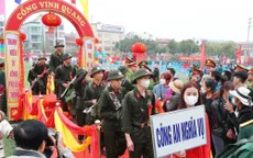 Công an Hà Nội tiếp nhận 820 thanh niên tham gia nghĩa vụ