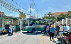 Đồng Nai: Xe đưa đón học sinh cán 1 bé lớp 3 tử vong