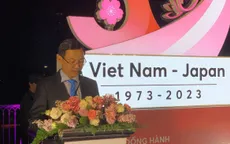 TP Hồ Chí Minh: Công trình đèn nghệ thuật ánh sáng chào mừng quan hệ Việt Nam - Nhật Bản