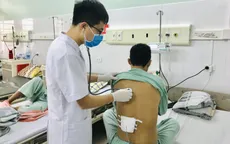 Người đàn ông bị áp xe đa ổ do bệnh whitmore