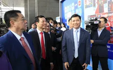 Sôi nổi nhiều hoạt động trải nghiệm tại gian hàng VTV trong khuôn khổ Hội báo toàn quốc 2023