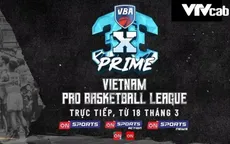 Đón xem các trận giao tranh hấp dẫn của VBA 3x3 Prime trên VTVcab