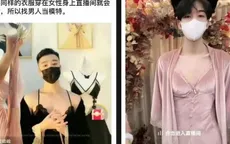 Xu hướng đàn ông làm mẫu nội y tại Trung Quốc “lên ngôi”