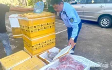 Thu giữ gần 1 tấn thực phẩm không rõ nguồn gốc trên đường tới Đà Nẵng
