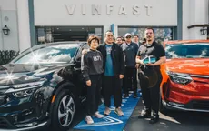 VinFast bàn giao xe cho khách hàng Mỹ