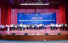 11 dự án đoạt giải Nhất Cuộc thi KHKT cấp quốc gia học sinh trung học 2023