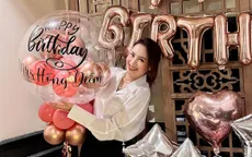 Hồng Diễm đón tuổi 40 , Đan Lê khoe eo thon