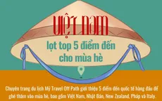 Việt Nam lọt top 5 điểm đến cho mùa hè