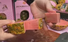 Dứa ruột hồng gây sốt trên thị trường quốc tế