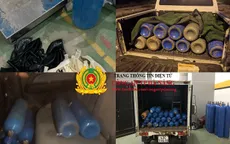 Triệt phá 3 tụ điểm kinh doanh, cung cấp khí cười
