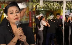 Nghệ sĩ Ngọc Huyền ngất xỉu tại đêm tiễn "ông hoàng cải lương" Vũ Linh